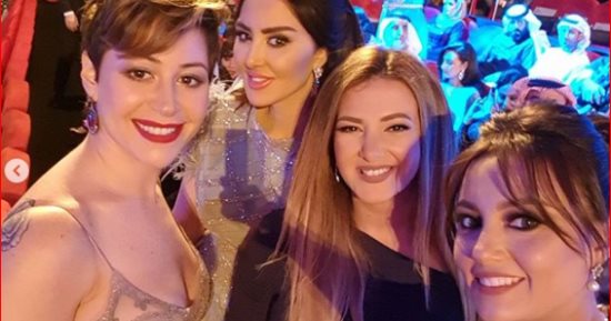 شاهد.. إطلالات نجمات الفن فى افتتاح مهرجان دبى السينمائى الدولى