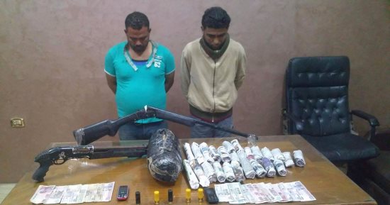 سقوط عاطلين بحوزتهما 5 كيلو بانجو قبل ترويجها فى السنبلاوين بالدقهلية