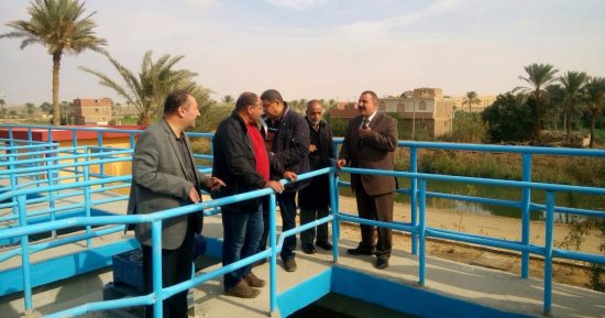 فيديو.. رئيس مياه القناه يتفقد محطة مياه غرب النفق بتكلفة 85 مليون جنيه