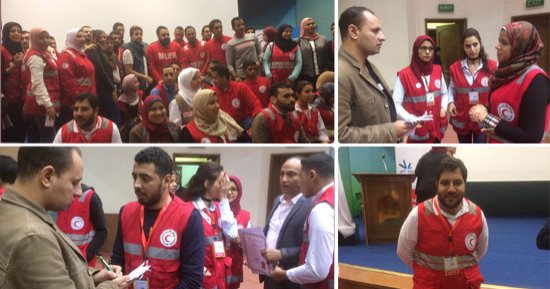 صور.. "اليوم السابع" مع المتطوعين لمساعدة المواطنين فى مواجهة الكوارث.. 20 ألف متطوع سفراء للهلال الأحمر المصرى بالمحافظات.. يقدمون الإسعافات الأولية للمصابين فى الحوادث ورفع التوعية الصحية أبرز الأنشطة
