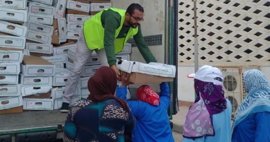 "تحيا مصر" يوزع 600 ألف كيلو لحوم على 5510 أسر مستحقة بالإسماعيلية