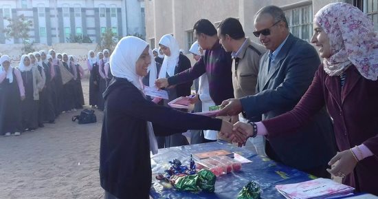 تكريم طلاب مدرسة التمريض المتفوقين بجنوب سيناء