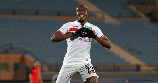 شاهد.. هدف كاسونجو مهاجم الزمالك فى مرمى دجلة بالدقيقة 92