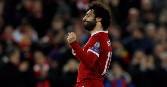 محمد صلاح ينافس 9 لاعبين على جائزة أفضل لاعب عربي 2017