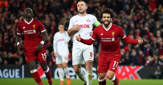 كل أهداف الأربعاء من دورى الأبطال.. محمد صلاح يسجل هدفا رائعا مع ليفربول