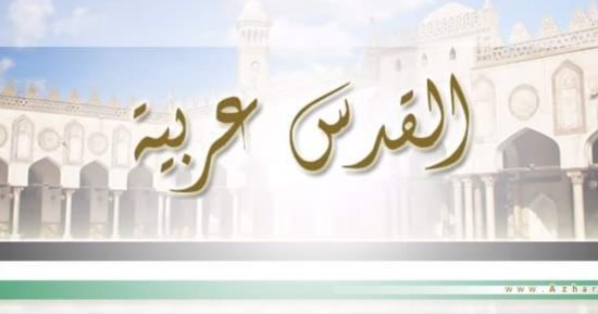 صفحة الأزهر على "فيس بوك" ترفع علم فلسطين و"القدس عربية"