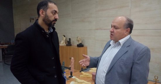 شاهد.. قاعة المستنسخات داخل المتحف القومى للحضارة