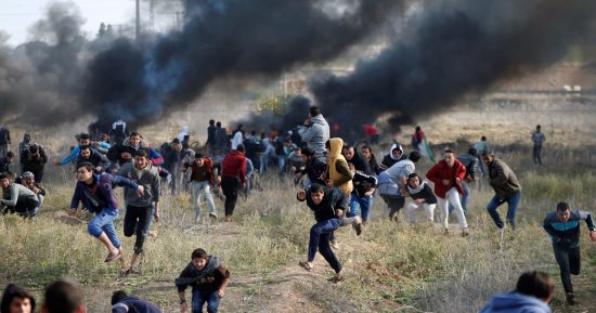 استشهاد فلسطينيين فى غارات إسرائيلية على قطاع غزة  