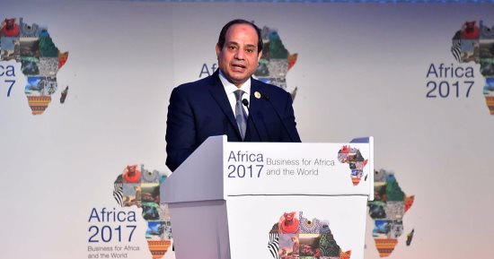 السيسي: مصر ستظل كما كانت داعمة لقضايا القارة الإفريقية وشريكة لتنميتها