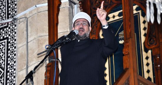 الأوقاف: خطبة الجمعة المقبلة بعنوان "فضل الدفاع عن الأوطان"