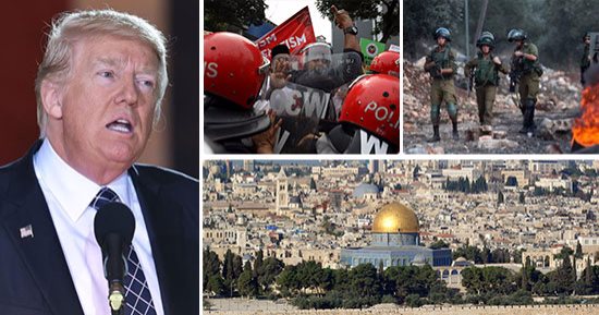 فى الذكرى الـ30 للانتفاضة الأولى.. رعب إسرائيلى من جمعة الغضب بفلسطين.. الاحتلال ينشر مئات الجنود الإضافيين قبل صلاة الجمعة ويشن حملة اعتقالات بمحيط الأقصى.. ومسيرات بماليزيا وإندونيسيا ترفع شعار "القدس عربية"