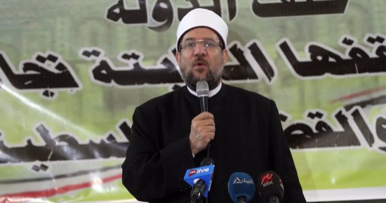 صور.. وزير الأوقاف: الإخوان أحفاد والى عكا حاولوا أن يركبوا أحداث القدس