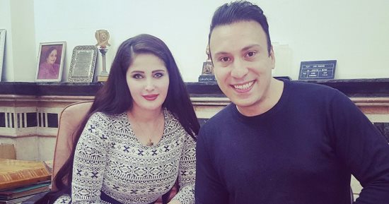 العراقية سولاف ضيفة "بلاتوه"الفضائية المصرية مع السماحى