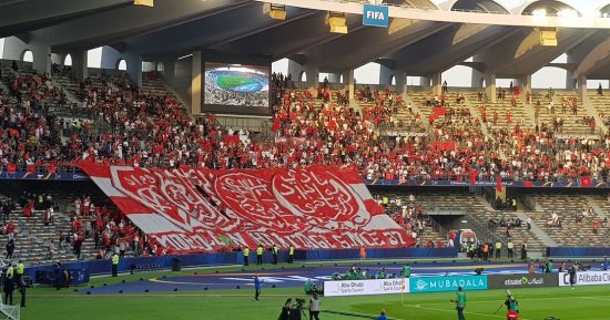 فيديو.. دخلة مميزة لجماهير الوداد أمام باتشوكا فى مونديال الأندية