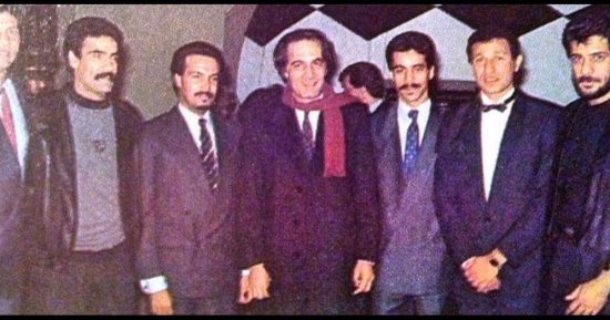 شاهد.. الفنان محمود ياسين فى حفل تكريم "بيبو" بعد اعتزاله