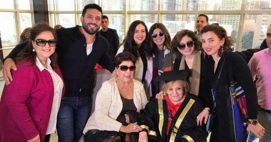 نادية لطفى: تكريمى من أكاديمية الفنون أسعدنى والجمهور هو من يصنع الفنان