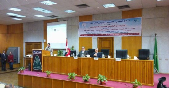 جامعة المنوفية تحتفل بافتتاح مهرجان الإسبوع البيئي الخامس