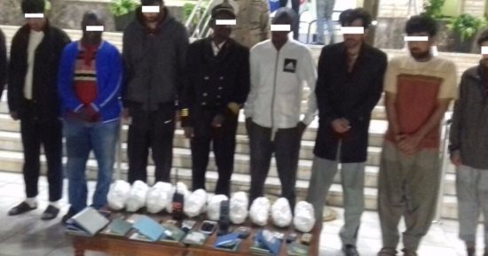 الداخلية تحبط دخول شحنة هيروين تزن 200 كيلو من خلال مياه البحر أمام سفاجا
