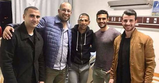 ثنائى الإسماعيلى يطمئنان على مدافع بتروجت