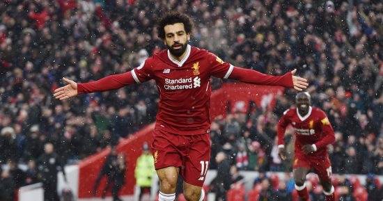 "BBC"  تختار محمد صلاح فى التشكيلة المثالية للجولة 16 بالدورى الإنجليزى
