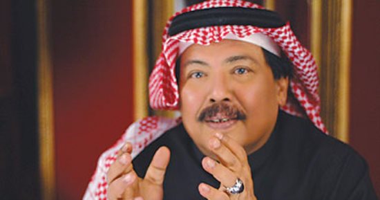 عبد المجيد عبد الله ونيشان وبلقيس ينعون الفنان السعودى أبو بكر سالم