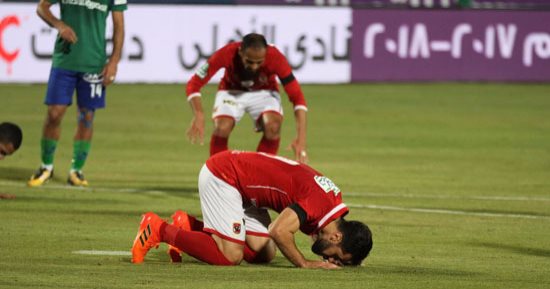 فيديو و صور.. السعيد يتعادل للأهلى أمام المقاصة 