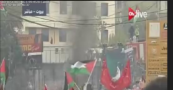 الجيش اللبنانى يفرض تدابير أمنية مشددة فى محيط السفارة الأمريكية ببيروت