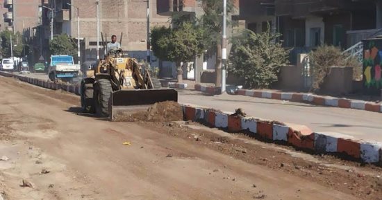محافظ سوهاج يأمر برفع مخلفات أنابيب الغاز الطبيعى بمدينة المراغة