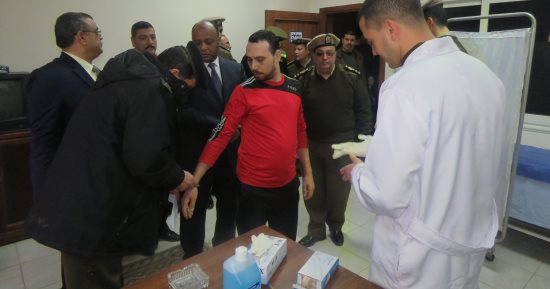 مديرية أمن الغربية تنظم قافلة طبية للكشف على الضباط والأفراد والمساجين