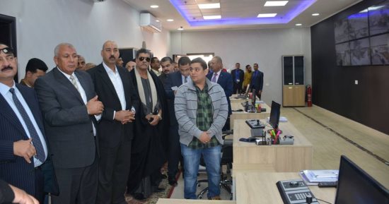 محافظ الوادى الجديد يستعرض منظومة المراقبة أمام لجنة مجلس النواب
