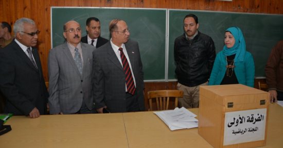 انطلاق جولة الإعادة فى انتخابات الاتحادات الطلابية بجامعة أسيوط