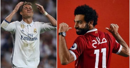 صحيفة إسبانية: رونالدو يرفض انتقال محمد صلاح إلى ريال مدريد