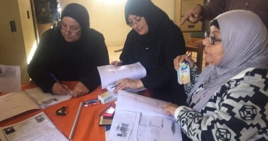 "القومى للمرأة" بشمال سيناء ينهى 460 استمارة بطاقات رقم قومى لأهالى الروضة