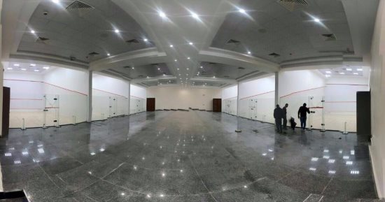 وزير الرياضة يزيح الستار عن أحدث مجمع للأسكواش فى مصر