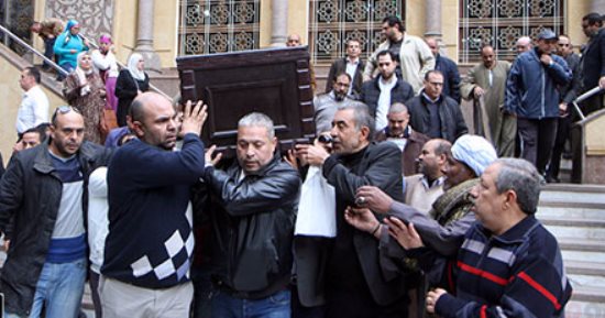 جعفر ونبيه ومجاهد ومبروك يحضرون جنازة أحمد رفعت (صور)
