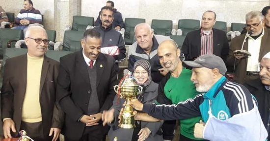 وكيل تعليم شمال سيناء تحضر نهائى دورى المصالح الحكومية بالصالة المغطاة بالعريش