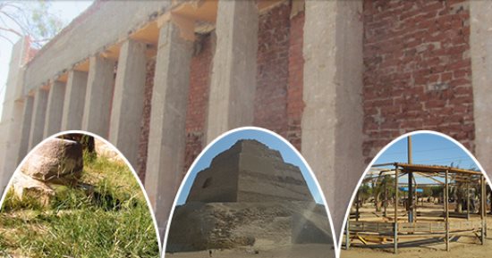 صور.. الإهمال يضرب آثار بنى سويف.. القمامة والمياه الجوفية تغرق منطقة إهناسيا الأثرية.. المتحف مغلق بحجة الترميم.. صعوبة الوصول لكهف سنور.. وواحة ميدوم تحاصرها الفوضى.. والمحافظ: تطويرها قريبا لتشجيع السياحة