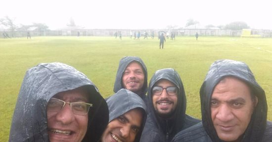 منتخب الشباب يستعد لجنوب أفريقيا تحت الأمطار