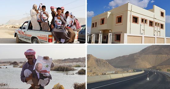 صور.. العاصمة الإدارية تنعش بدو السويس اقتصاديا..5 آلاف فرصة عمل في المشروعات..الطرق جديدة والقضاء على البطالة ينعكس على جبال عتاقة والعين السخنة..شيخ بدو السخنة:مشروعات الرئيس الجديدة أعادت الحياة للشباب
