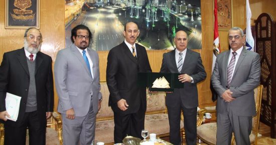 تطبيقات وبحوث مشتركة بين جامعة كفر الشيخ والجامعات السعودية 