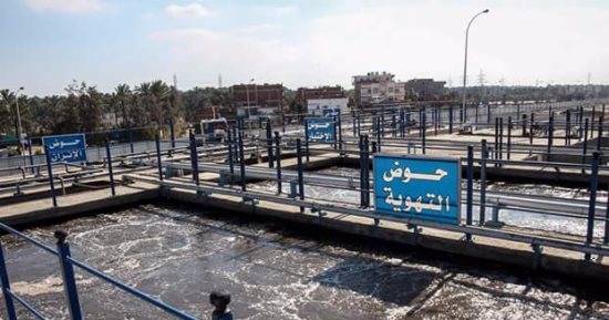 إنشاء شبكة لرى الزراعات فى ميناء دمياط