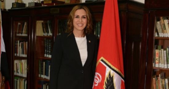 رانيا علوانى تمثل الأهلى فى الجمعية العمومية العادية لاتحاد الطائرة
