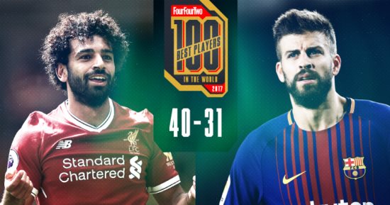 محمد صلاح الـ 32 فى قائمة أفضل 100 لاعب بالعالم 
