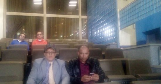 صور.. ريكاردو يحضر مباراة الزمالك أمام الإسماعيلى