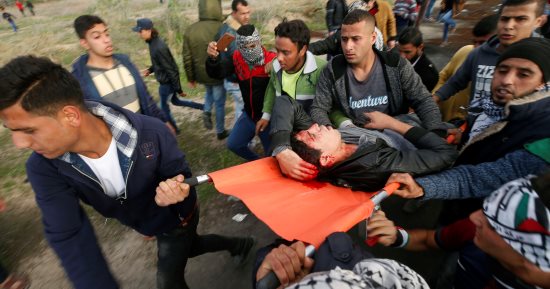 إصابة شاب فلسطينى برصاص قوات الاحتلال الإسرائيلى جنوب نابلس