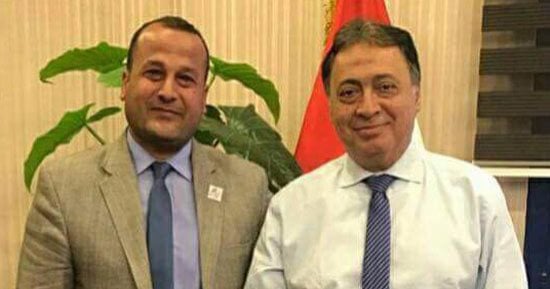 النائب محمد عمارة يلتقى وزير الصحة ويحصل على موافقة لتطوير مستشفى الدلنجات