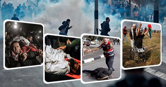 4 شهداء و160 مصابا حصيلة احتجاجات اليوم بالقدس