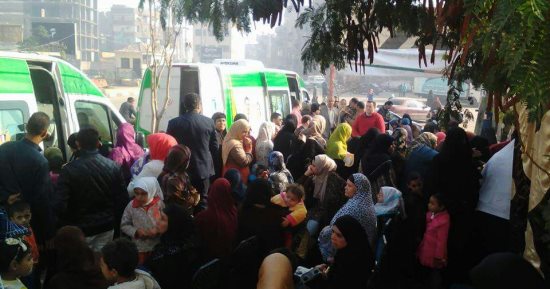 فيديو.. قوافل طبية مجانية بحملة "علشان تبنيها" فى قرى الفيوم