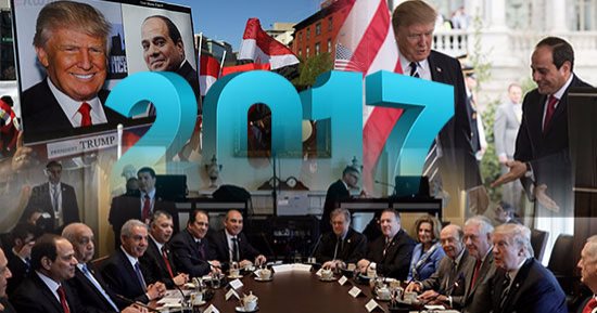 365 يوم من العلاقات الأمريكية المصرية × 50 صورة..6 مكالمات هاتفية و3 قمم تجمع بين ترامب والسيسى خلال عامه الأول بالبيت الأبيض..توافق رؤى رئيسا البلدين لمكافحة الإرهاب وتطوير العلاقات والتعاون الاقتصادى والعسكرى