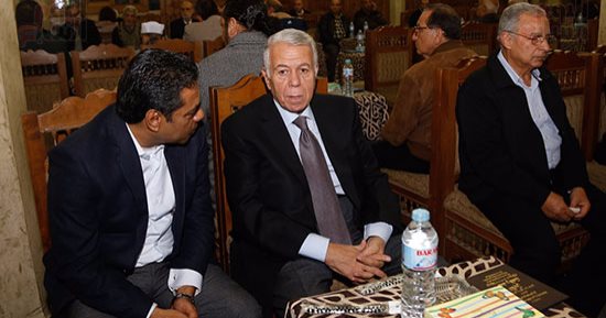 نجوم الأهلى والزمالك فى عزاء أحمد رفعت